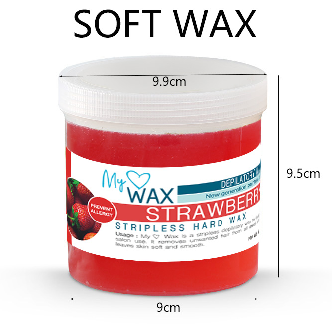 Cold wax in plastic bottle - heat free honey soft wax for removal hair efficient