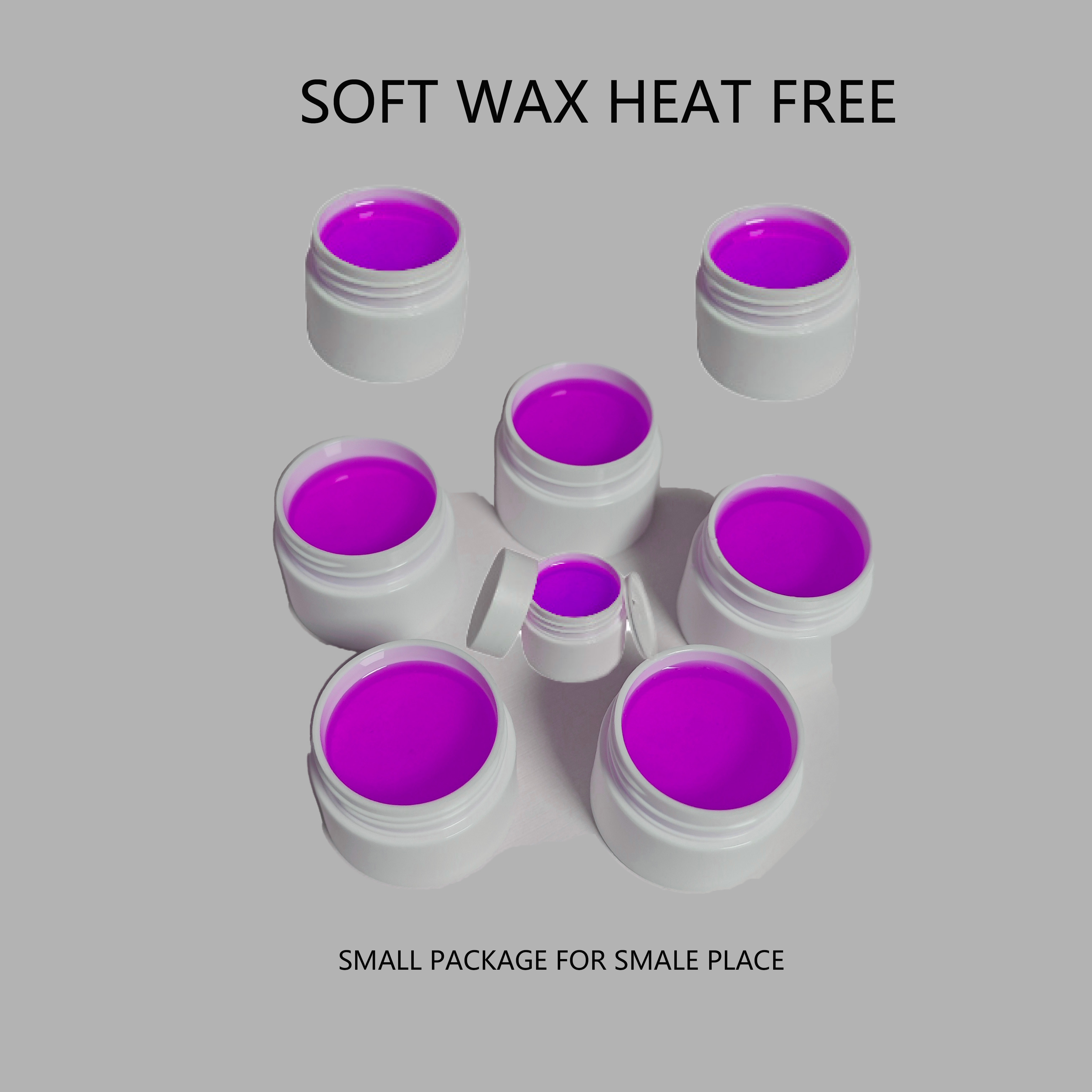 Cold wax in plastic bottle - heat free honey soft wax for removal hair efficient
