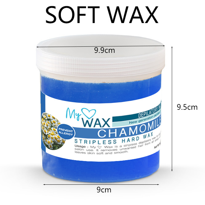 Cold wax in plastic bottle - heat free honey soft wax for removal hair efficient