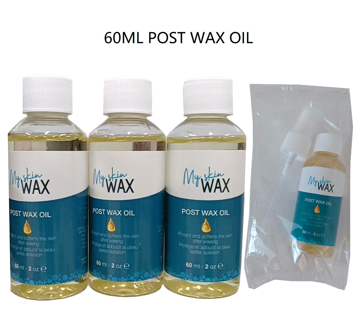 Wax oil Pre wax spay After wax sprary Post wax treatment clean skin after wax