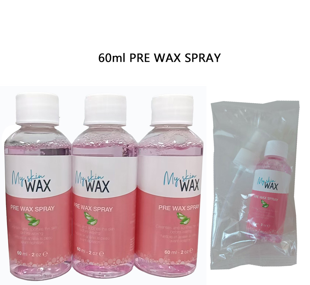 Wax oil Pre wax spay After wax sprary Post wax treatment clean skin after wax