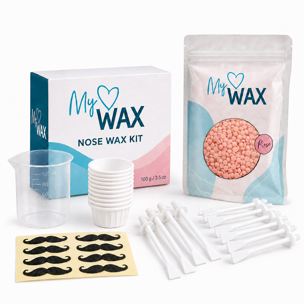 Kit de cera para depilación de vello nasal MLW100