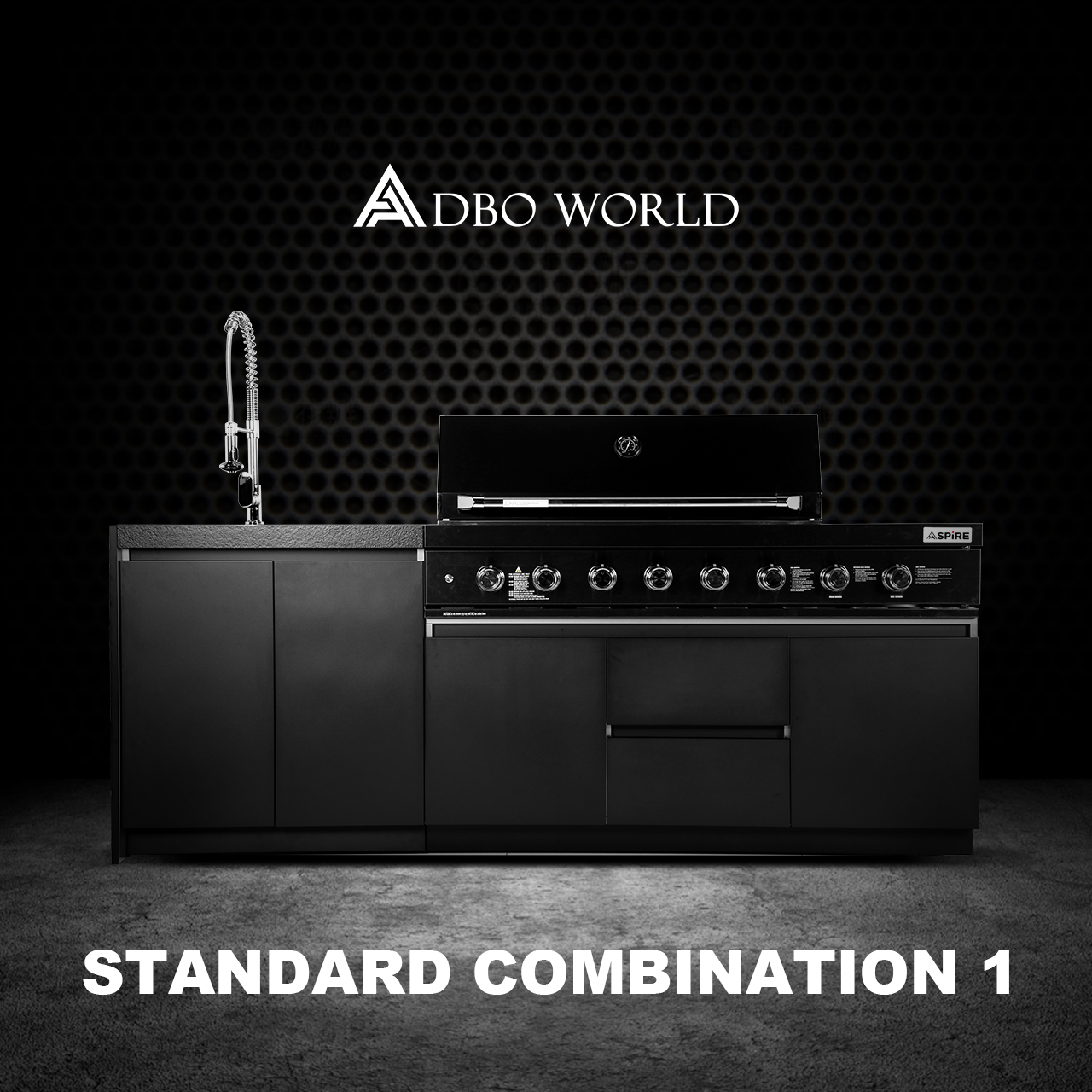 Backyard Outdoor BBQS Kitchen Island