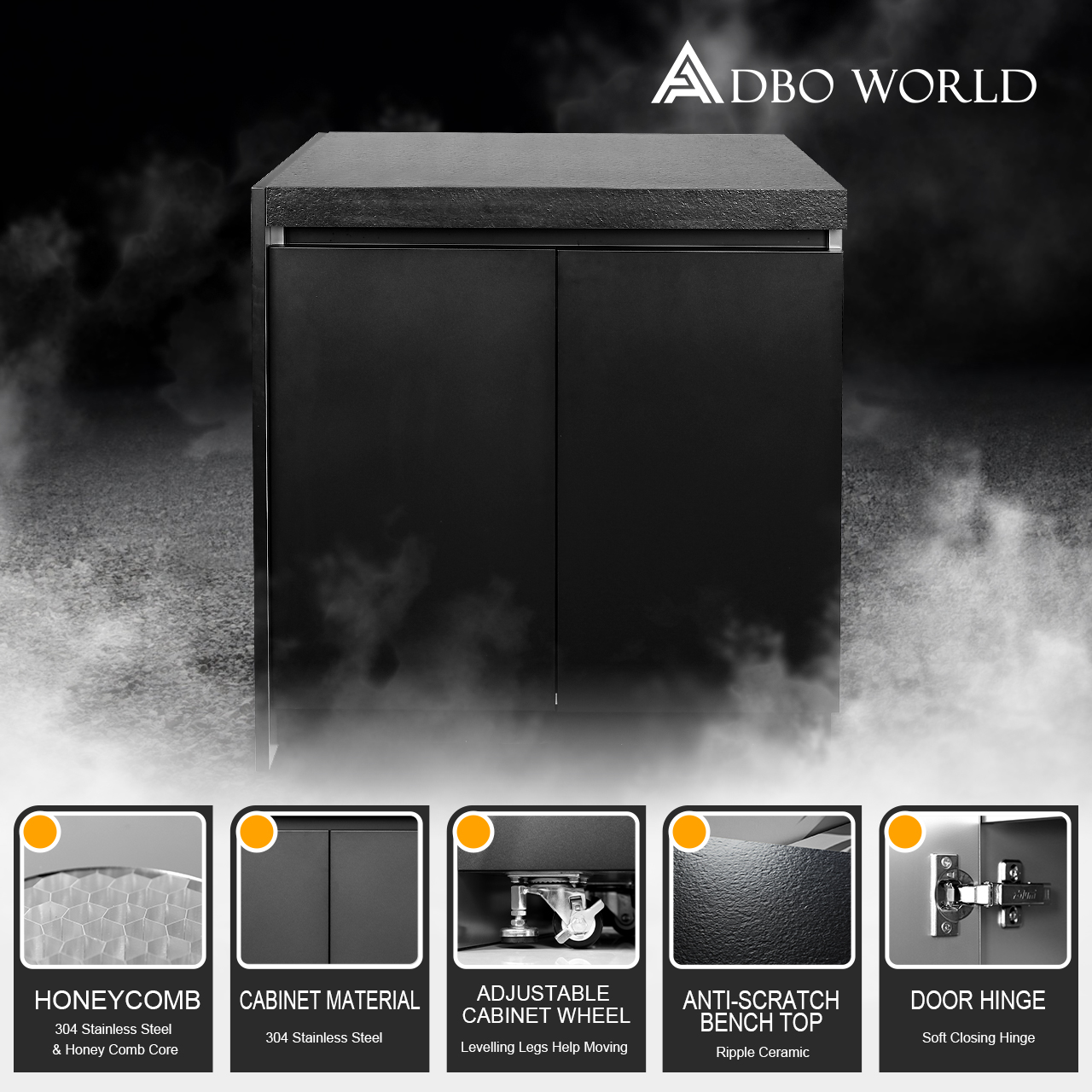 Outdoor Kitchen Storage Cabinets