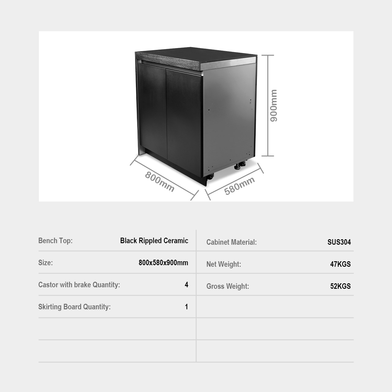 Outdoor Kitchen Storage Cabinets
