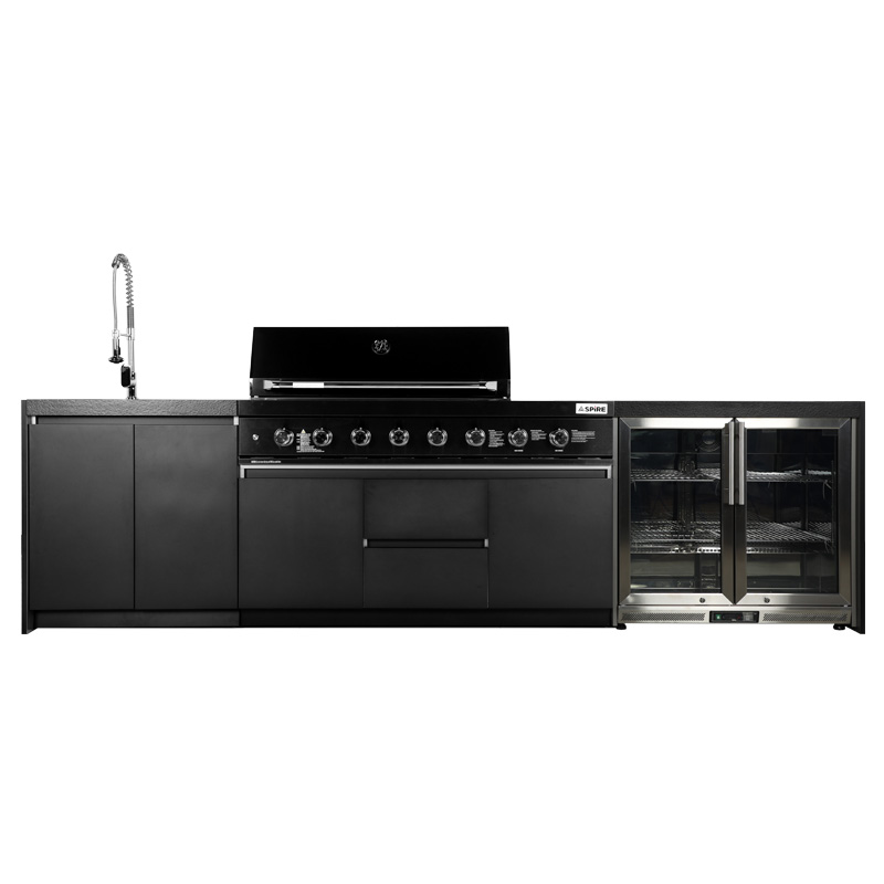 Backyard Outdoor BBQS Kitchen Island