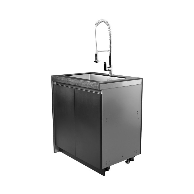 Outdoor Sink Cabinet with Faucet Weatherproof