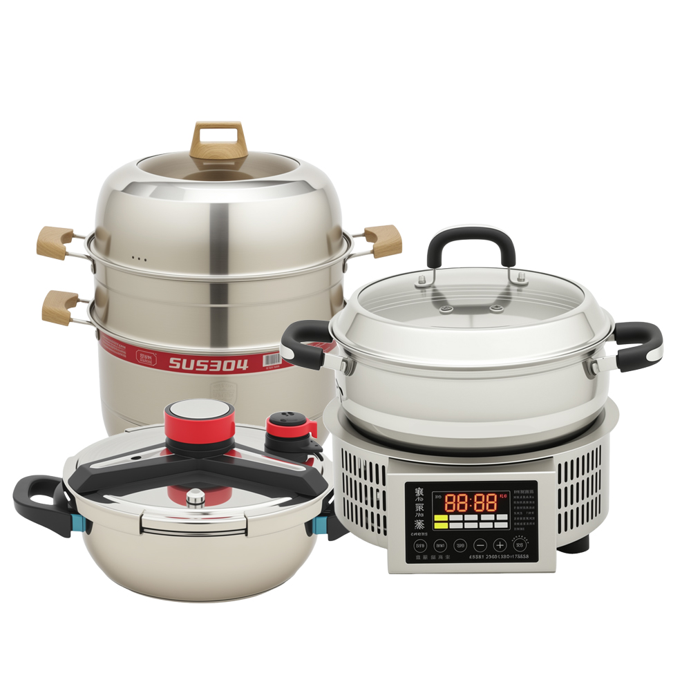 Factory Direct Sale Low Energy Consumption Seafood Vegetable Stainless Steel Steamer