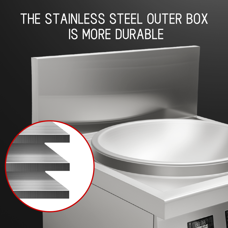 Commercial Kitchen Equipment Large Capacity Cooking Stew Pot