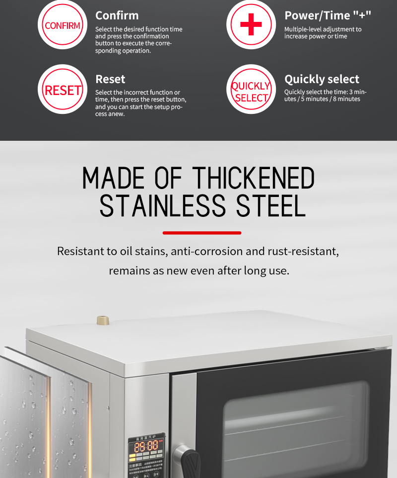 electric steam oven