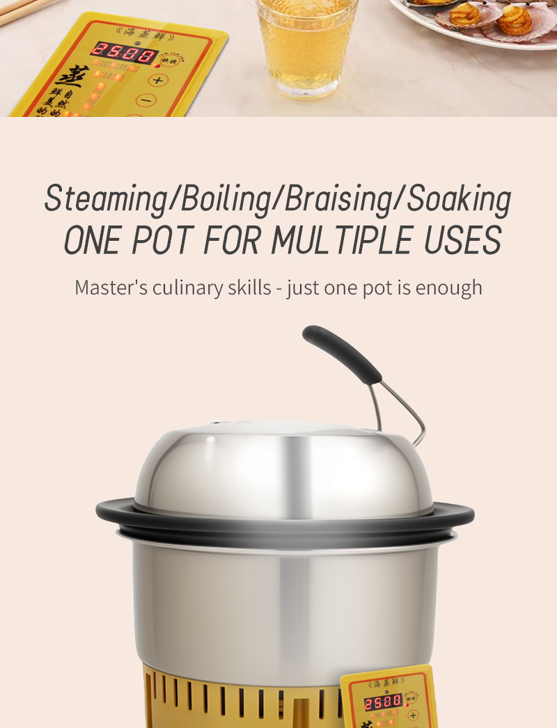 steam cooker pot