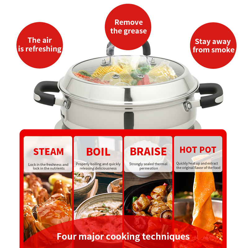 Factory Direct Sales Intelligent Health Instant Heating Commercial Electric Steamer