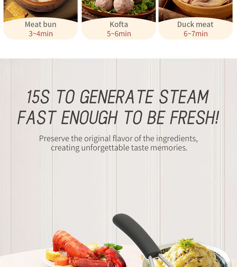 electric steamer pot