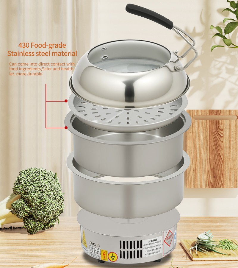 commercial electric steamer