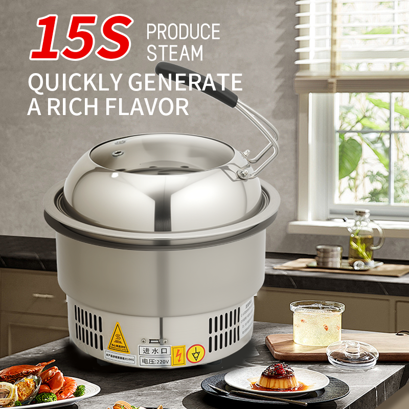 Multifunctional High Temperature And Low Energy Consumption Steaming And Cooking Commercial Seafood Steamer