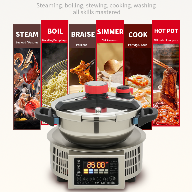 Source Manufacturer Wholesale Stainless Steel Induction Cookware Cooking Steamer Pot With Cover