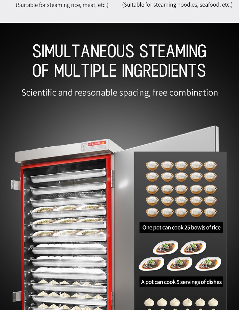 steaming cabinet