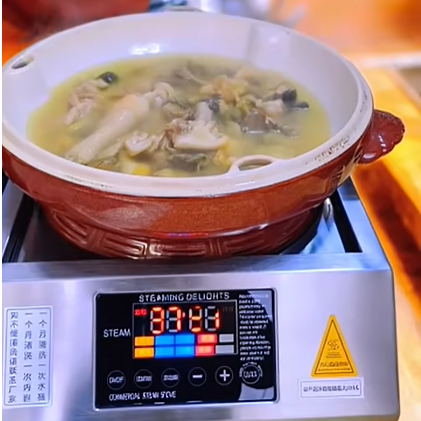 Steam boiler equipment