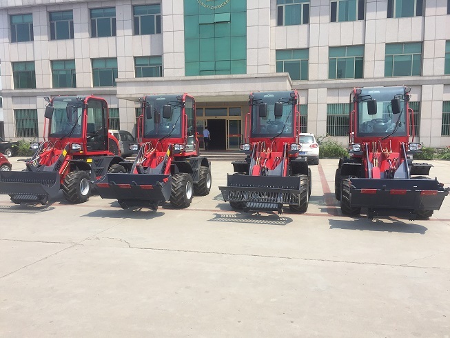1 Ton Articulating Small Wheel Loader