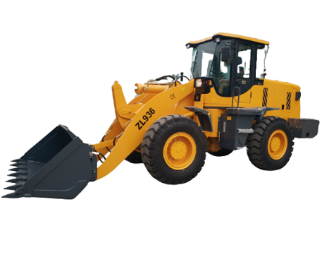 High Lift 3 Ton Wheel Loader Machine