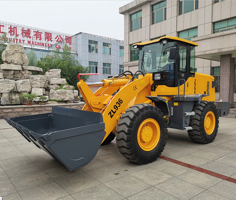 High Lift 3 Ton Wheel Loader Machine
