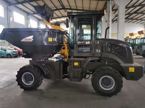 Small Front End Loader Dump Truck