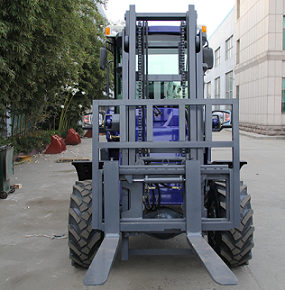 4 wheel drive 3 ton compact all terrain forklift diesel forklift