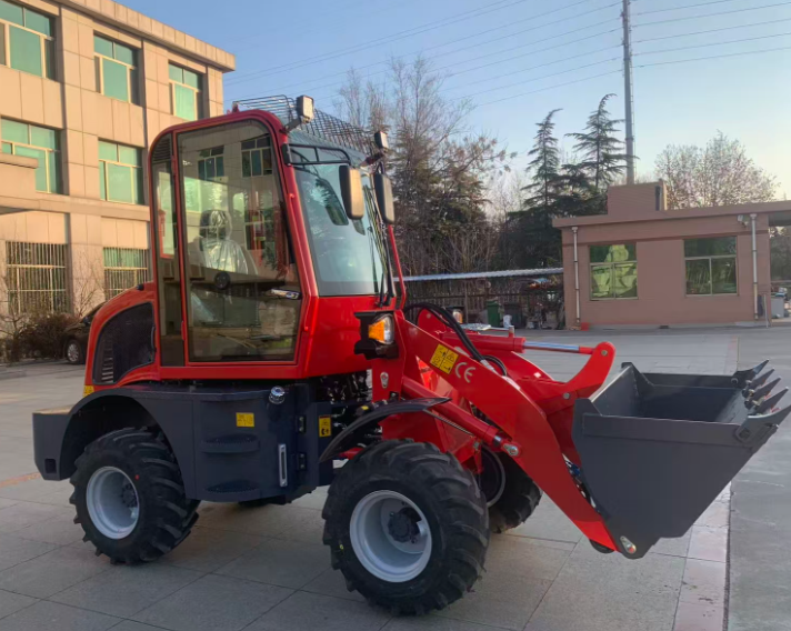 mini articulated loader