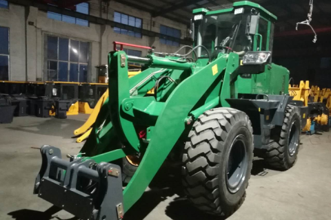 The Arrival of Four 2.5 Ton Medium Wheel Loaders – Ready for Shipment After Testing