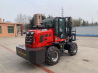 3.5 ton compcact all rough terrain diesel engine forklift