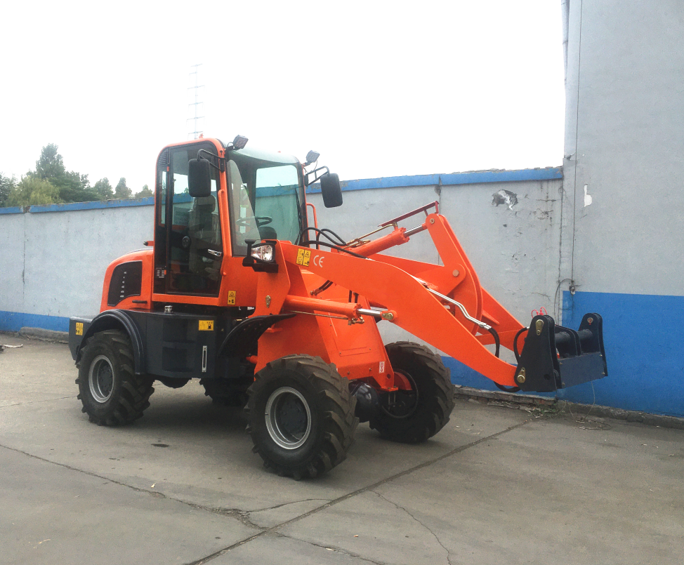 compact mini wheel loader