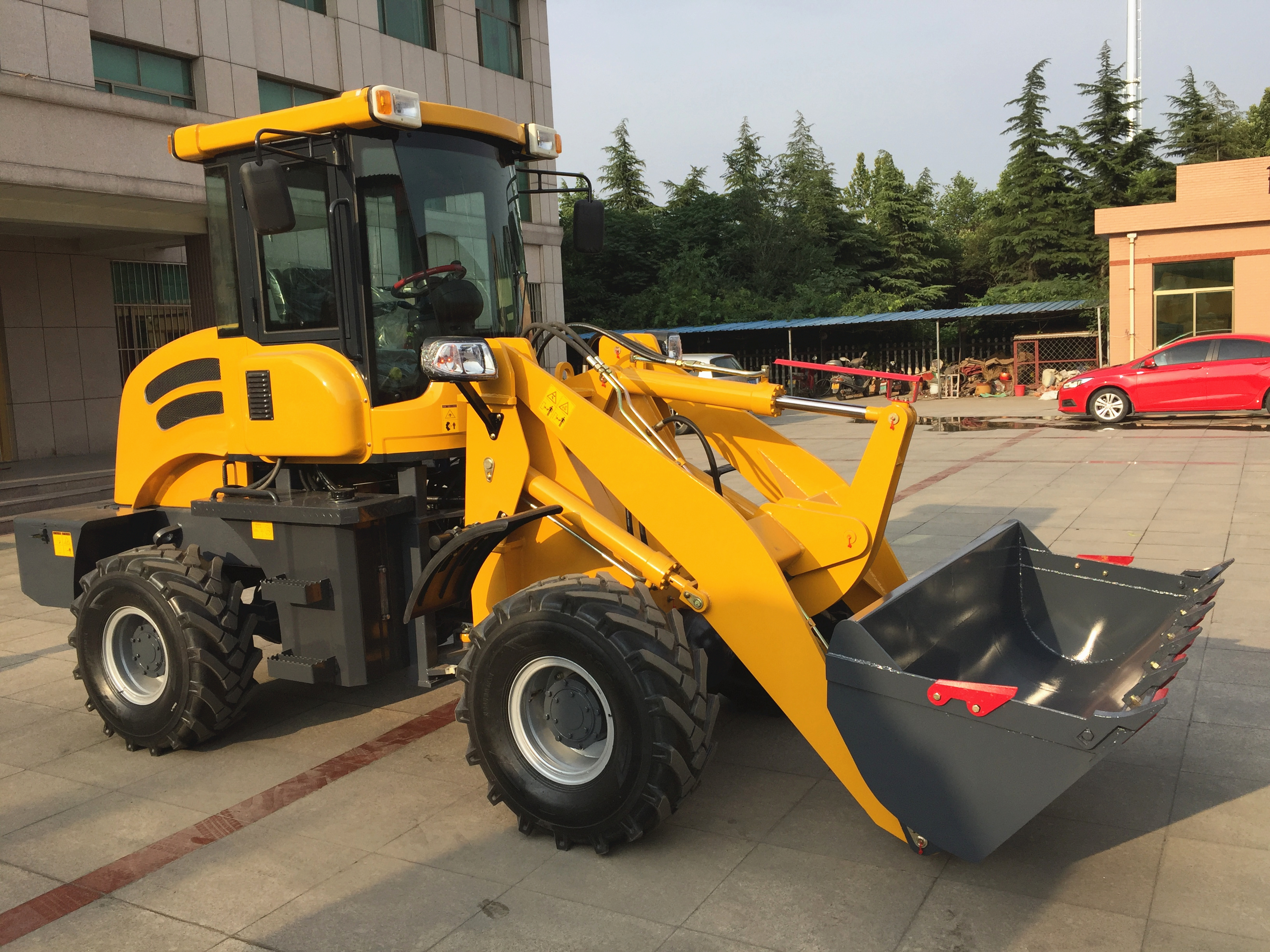 compact mini loader