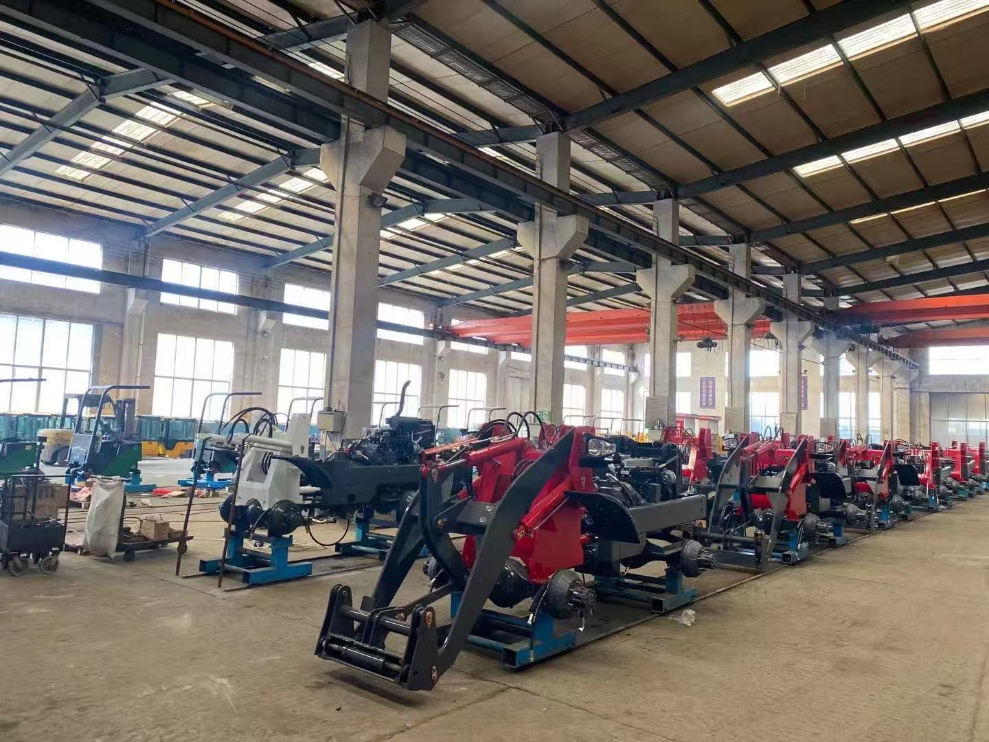 compact mini wheel loader