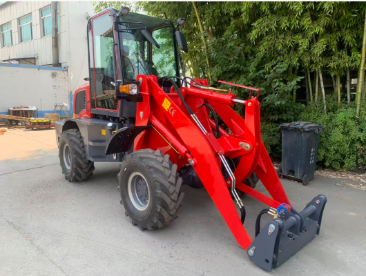 compact mini wheel loader