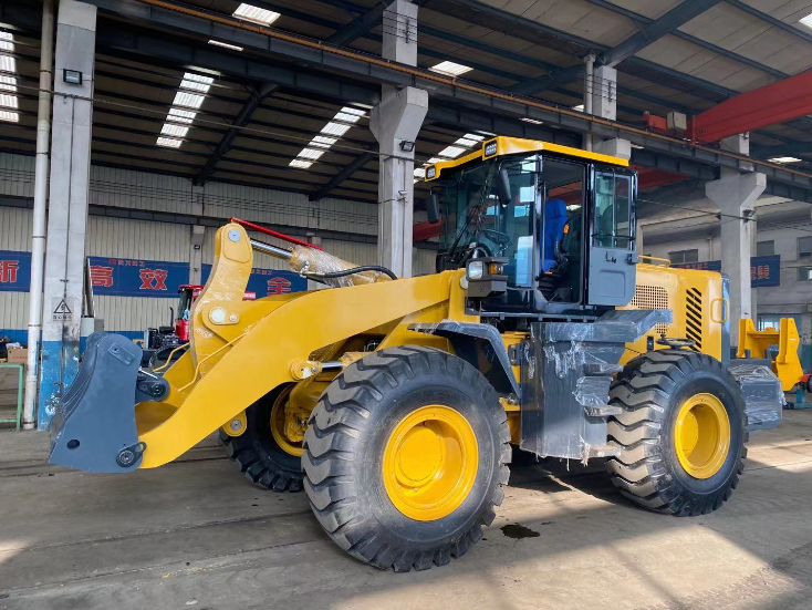 big wheel loader