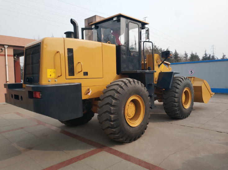 compact mini wheel loader