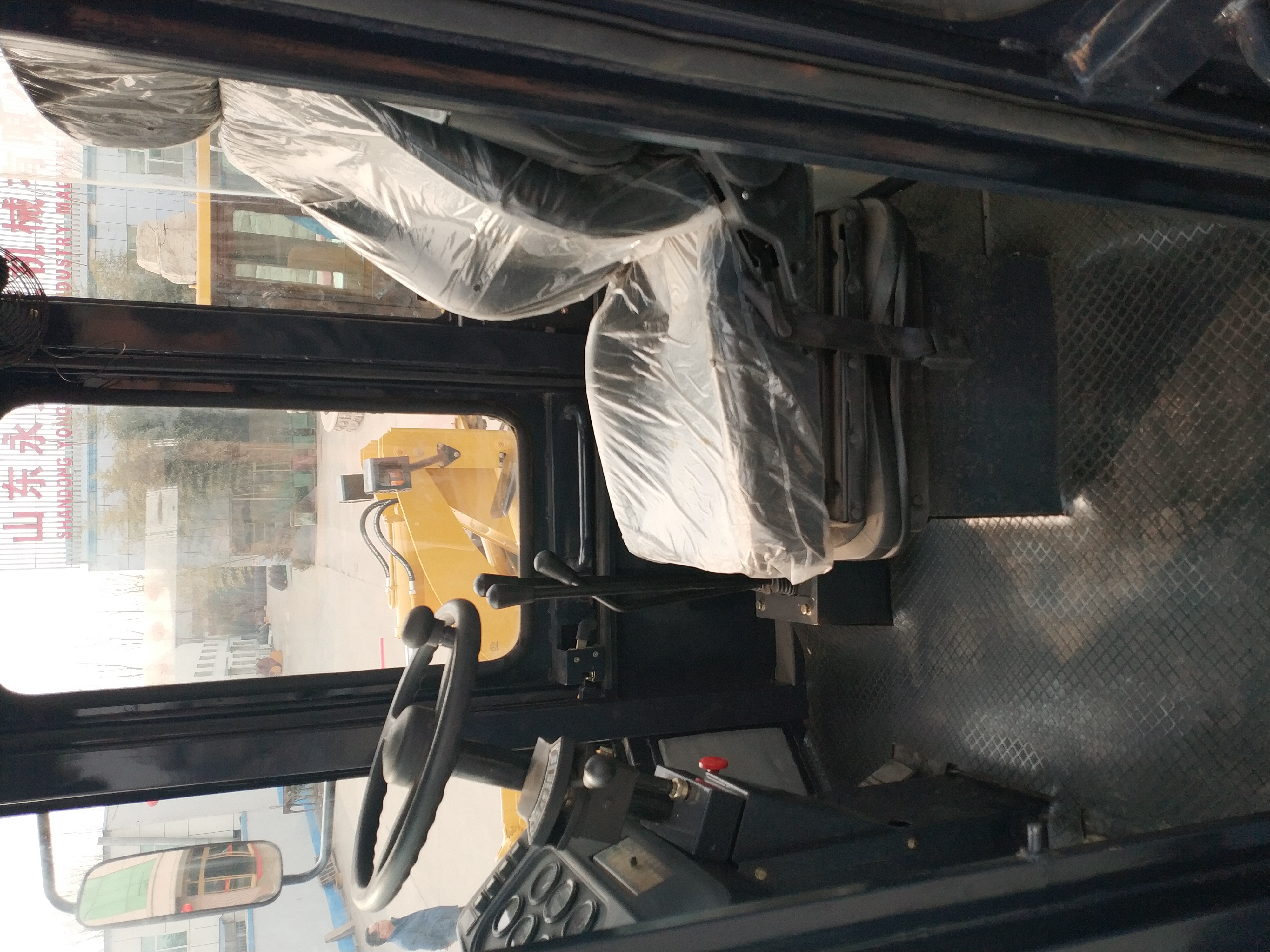 articulated small wheel loader