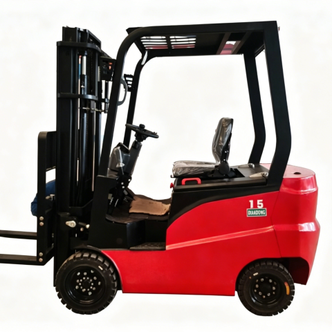 1.5 ton 4 wheel mini electric forklift for sale