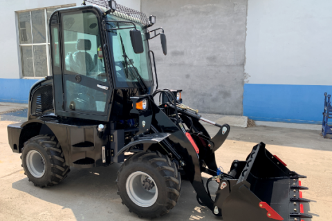 0.8 ton 1 ton ZL908 compact mini loader manufacture radlader