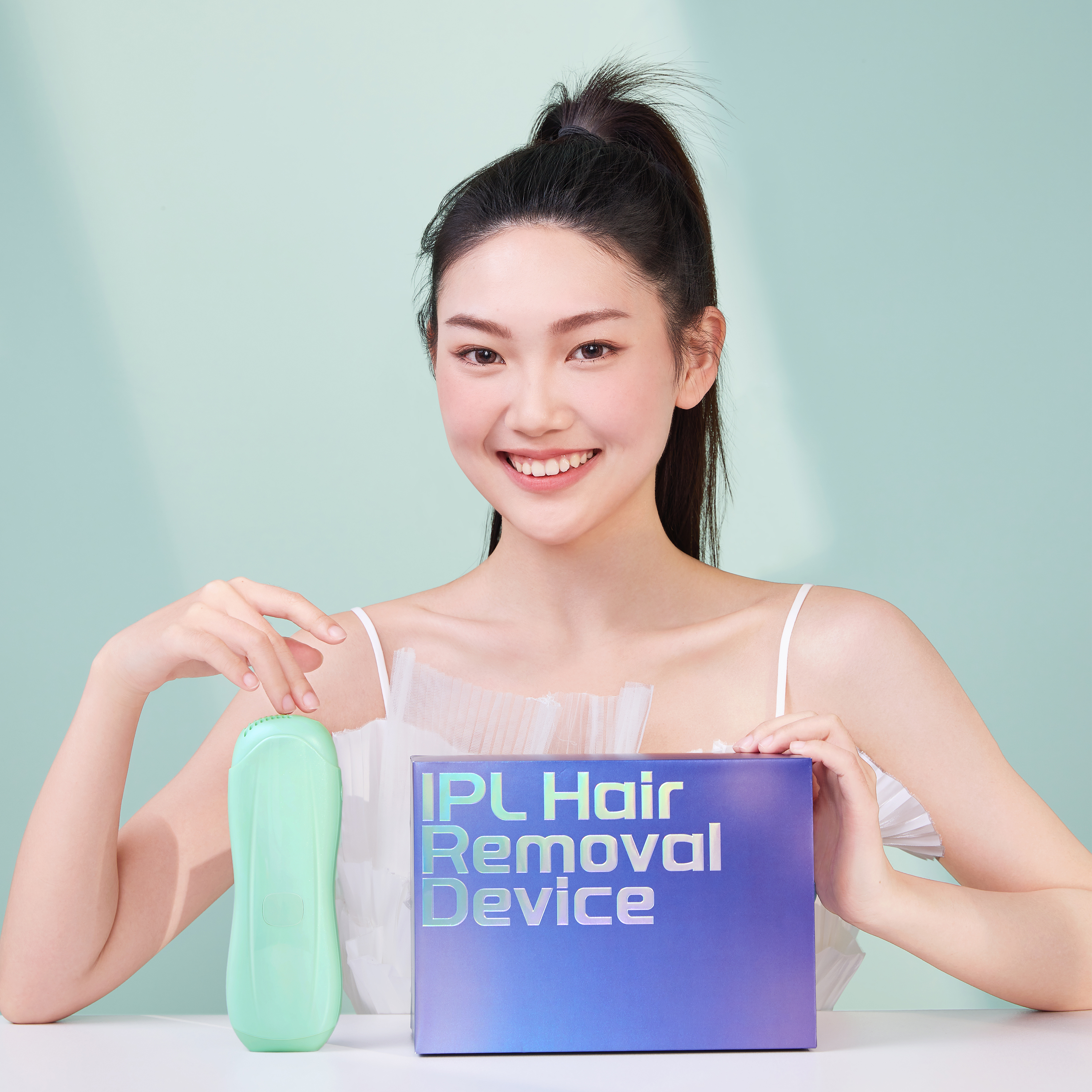 Ipl Machine Portable Epilator Ice Cooling Painless Body Permanent IPL Laser Hair Removal at Home Use Hair Removal Device