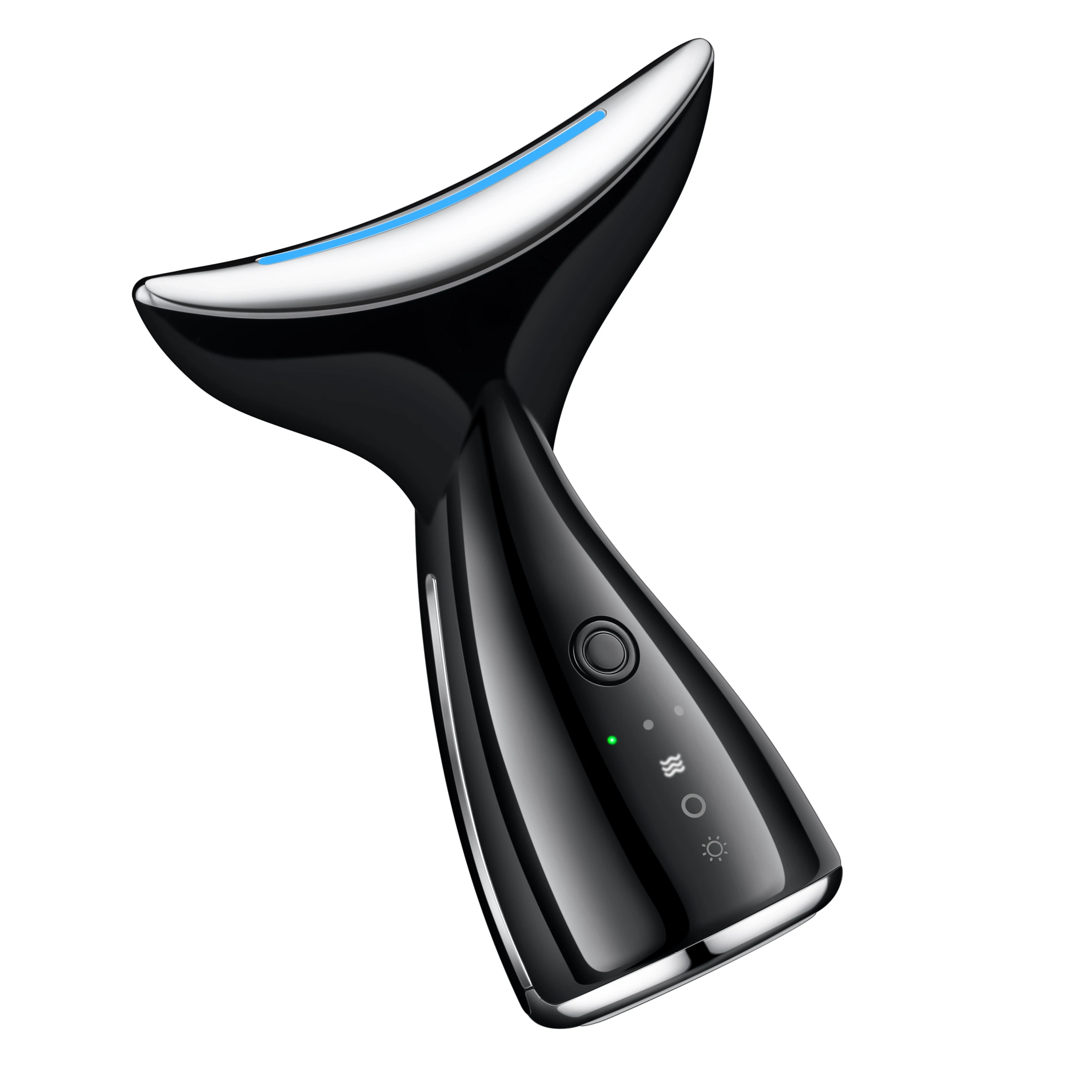 Ems Facial Microcurrent Lifting Face and Neck Massager Led Photon Therapy Face and Neck Lifting Massage