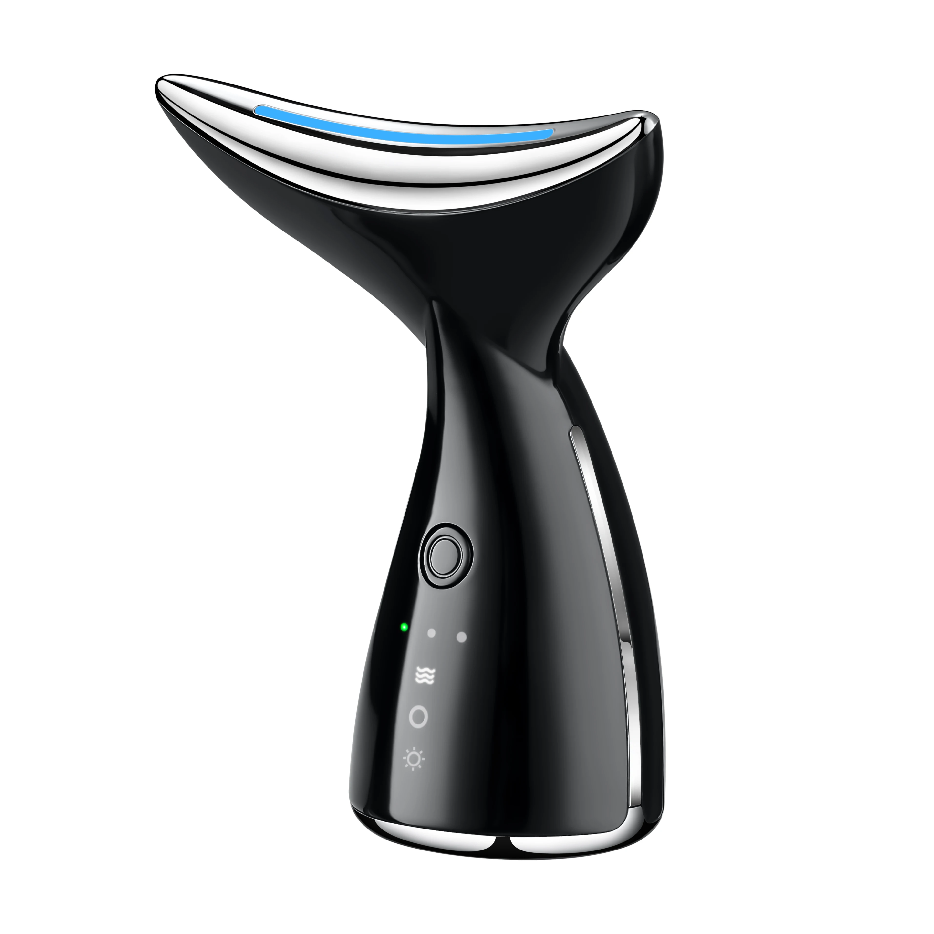 Ems Facial Microcurrent Lifting Face and Neck Massager Led Photon Therapy Face and Neck Lifting Massage