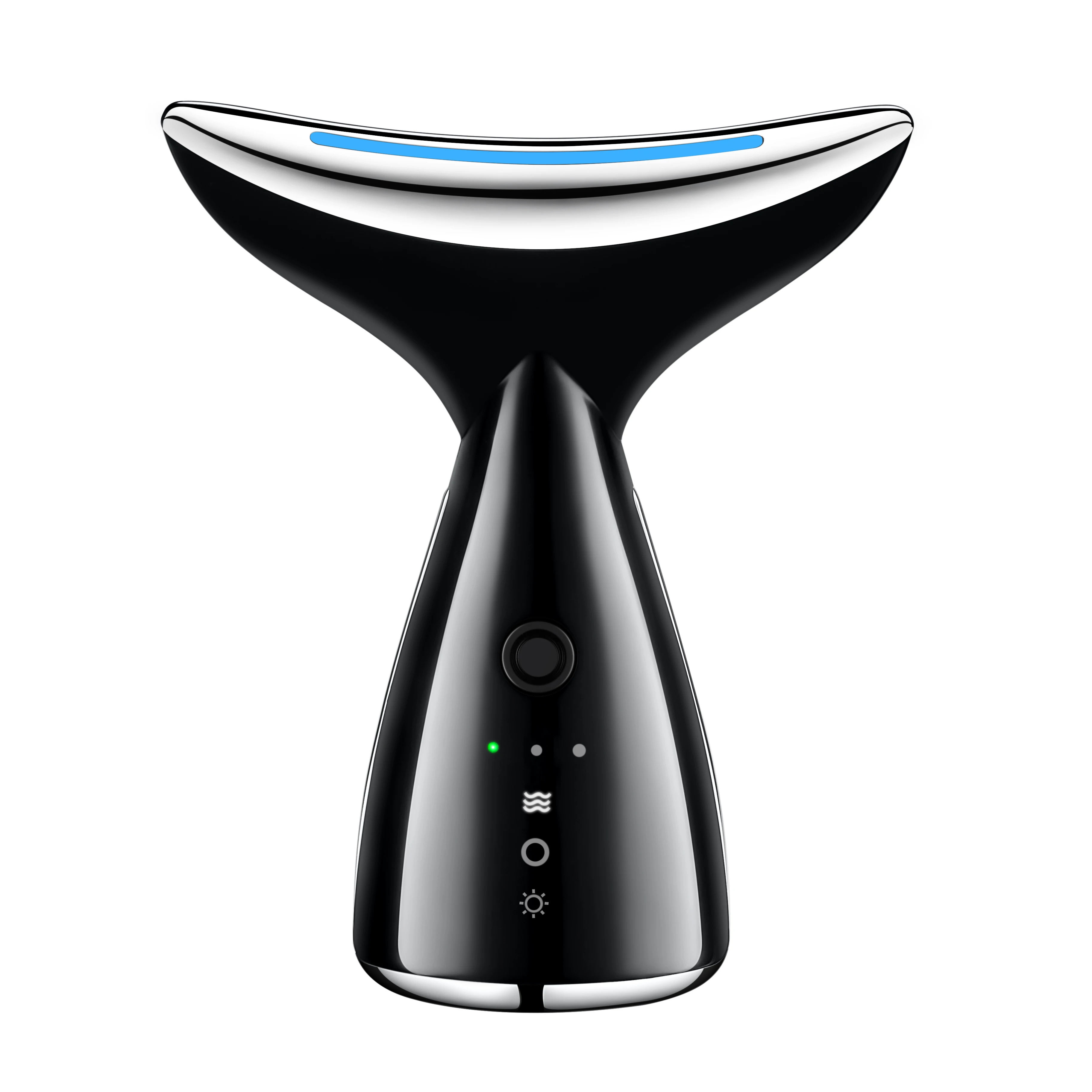 Ems Facial Microcurrent Lifting Face and Neck Massager Led Photon Therapy Face and Neck Lifting Massage