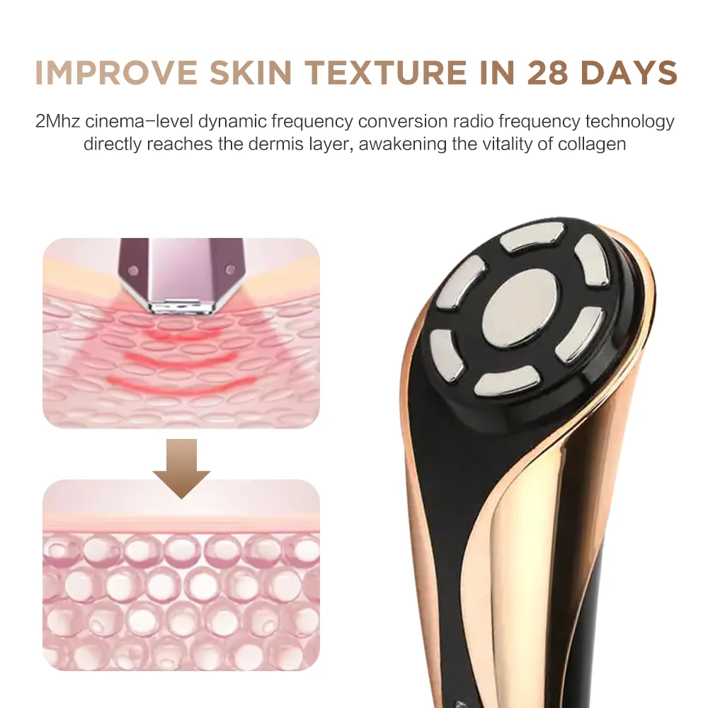 Microcurrent Facial Device Face and Neck Massager Lifting EMS Face Massager RF Device Beauty