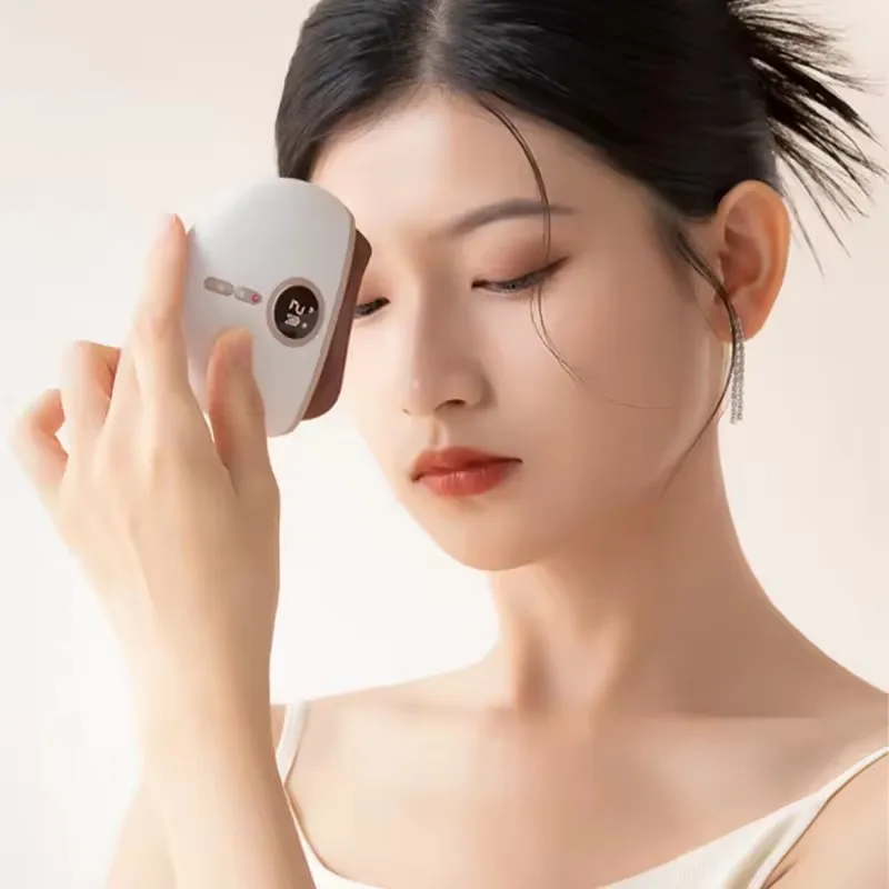 Natural Hot Stone Facial Scrapping Device Multiple Areas Neck Face Beauty Device Face Lifting Anti Aging Portable Homeuse