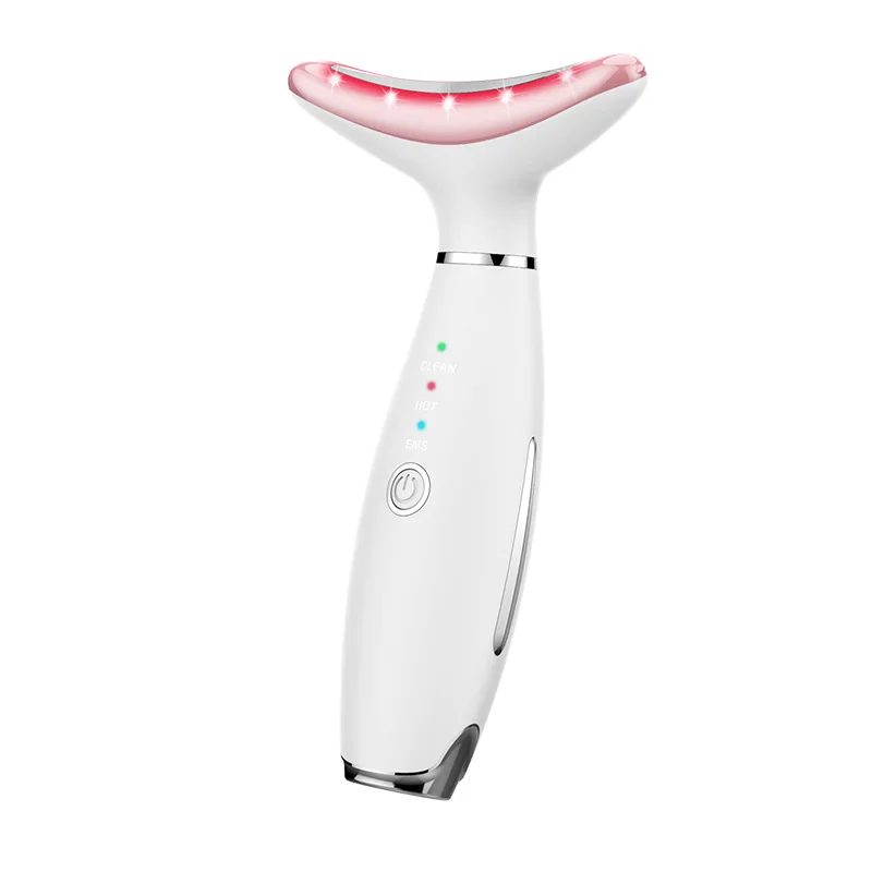 Color Light Wrinkle Neck Beauty Instrument Facial Massage Instrument Neck Beauty Instrument