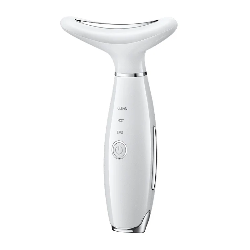 Face Lifting Neck Beauty RF Led EMS Photon Device Skin Care Electric Anti-wrinkle Facial Neck Massage Machine