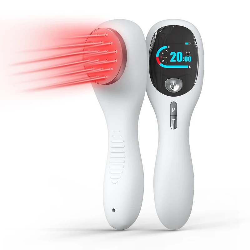 Updated New Physical Therapy Device with Stronger Higher Power 808nm and 650nm Low Level Lase Pain Relief Treatment