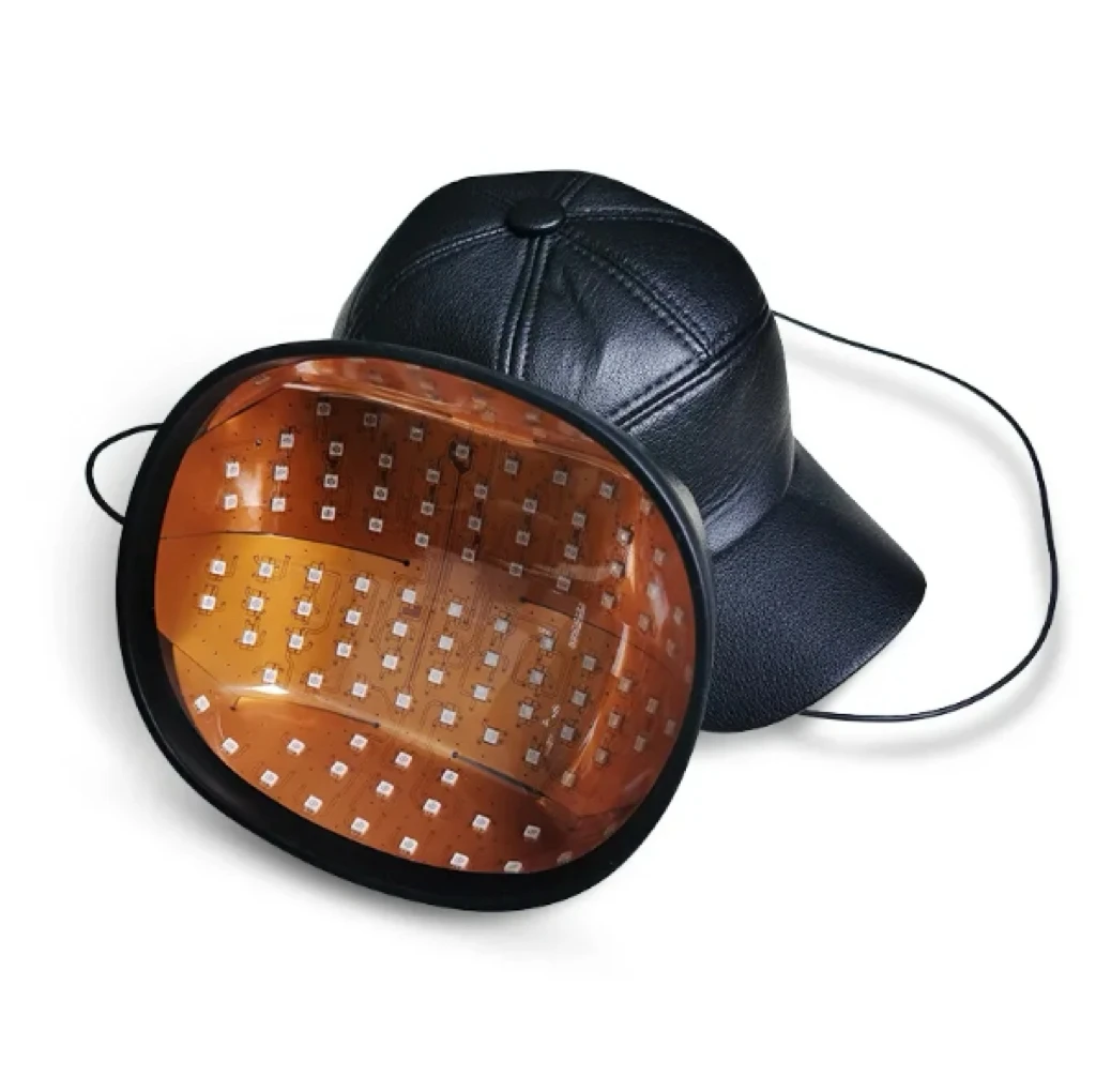 650nm Red Light Therapy Cap for Hair Regrowth Baldness Relief Laser Infrared Cap Home Use Hair Treatment
