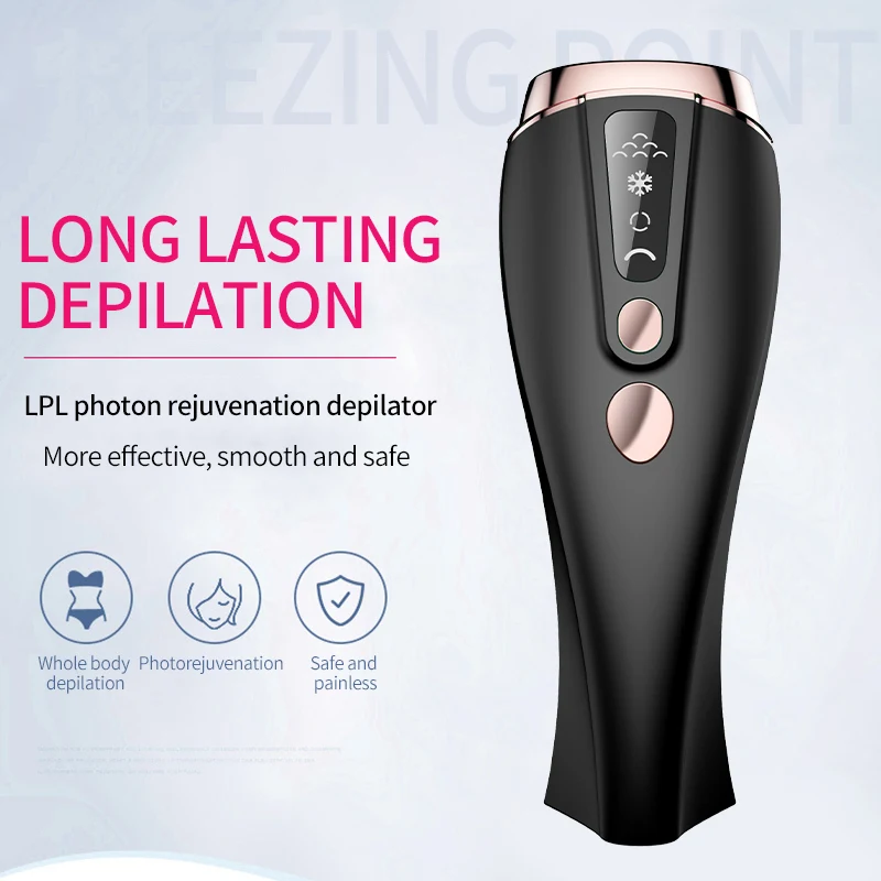 Handheld Mini Laser Hair Removal Machine Electric Face Epilator Ipl Laser Hair Removal Appliances Women Home Use